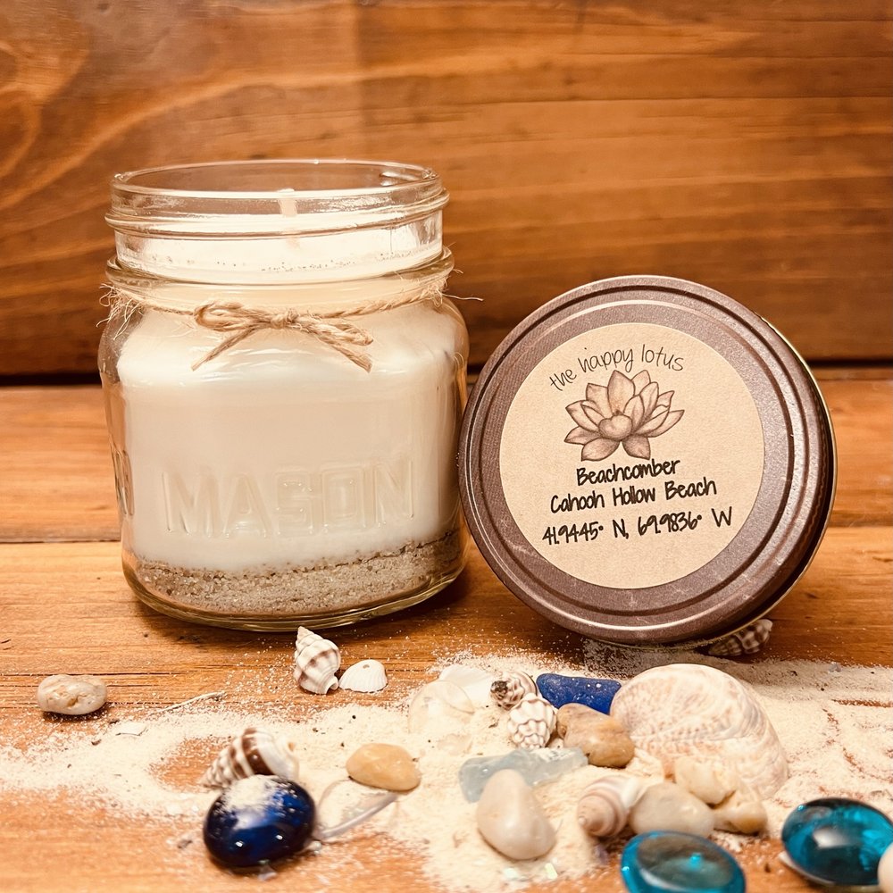 Beach Sand Candle — The Happy Lotus Candles